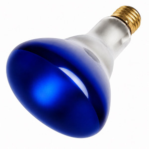Halco 404030 - BR30BLU65/5 - Blue BR30 Incandescent Reflector Lamp