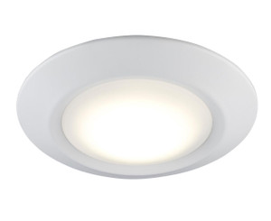 Trans Globe LED-40021-1 WH LED Wren Flush Mount Disc 