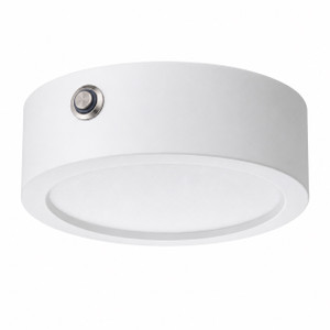 Trans Globe EM-LED-30097 WH - Palomino Emergency White LED Flush Mount - Battery Back-up