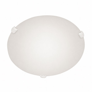 Trans Globe 58706 WH Cullen 12" Flush Mount Indoor Ceiling Light 