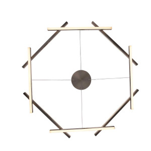 Trans Globe MDN-1566 BN LED Celstia Modern Chandelier 
