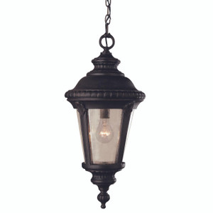 Trans Globe 5049 BK Commons 17" Hanging Lantern 