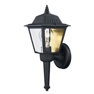Trans Globe 4005 BK Estate 14-In. 1-Light Classic Carriage-Style Outdoor Wall Lantern 