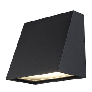 Trans Globe LED-51560 BK - Celestia LED Outdoor Wall Light - Dark Sky - Black Finish - 3000K 
