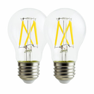 Cyber Tech LB40CA-D/WW-2PK - LED A19 Filament Bulb - 2700K - 2 Pack
