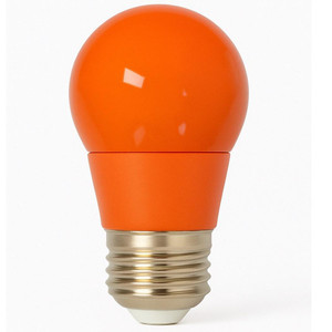 Cyber Tech LB5A/OR - 6W LED Orange Light Bulb - A15