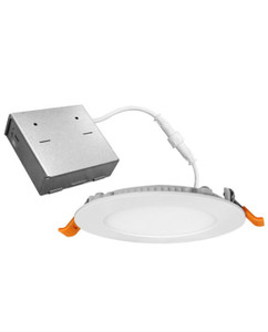 Cyber Tech LC12RT6-NCBX/CCT/4PK - 6" LED Slim Recessed Downlight - 5CCT Adjustable - Canless 