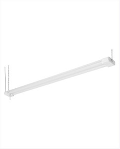 Cyber Tech SH4740XOP-LED - Multi Purpose Work Shop Light - 4000K - Pull Chain Outlet 