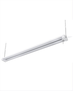 Cyber Tech SH4840SOP - 42W Shop Light Fixture - Cool White - Pull Chain Outlet 
