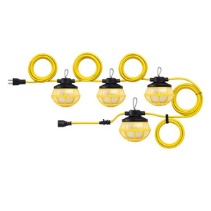 Cyber Tech SL-5H50/850 - 50 ft LED Work Light String - 5x10W Lamps 
