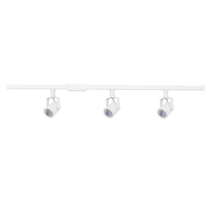 Cyber Tech TL3TH-LED/WH – White 3-Light LED Cylinder Head Track Kit – 3000K/4000K/5000K 