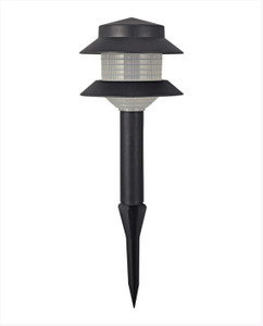 Cyber Tech LS3PSP-12V-BL4PK - 4-Pack LED Pagoda Landscape Lights - 12V - 3000K 
