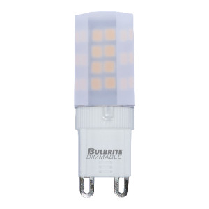 Bulbrite 770580 - 4.5W LED G9 Mini Bulb - 3000K - Dimmable 