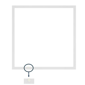 Halco 90522 - 2x2 LED Flat Panel - CCT Selectable - Controls Ready