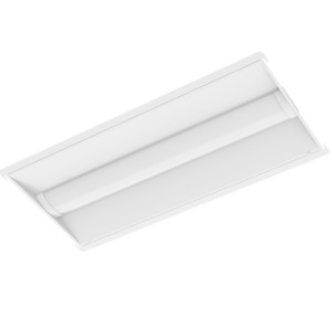 Halco 81803 - 2x4 LED Center Basket Troffer Retrofit Kit - CCT Selectable - Controls Ready 