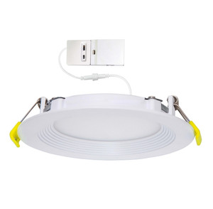Halco 89172 - 6" LED Slim Downlight - CCT Selectable - Baffle Trim