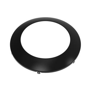 Halco 83914 - 6" Surface Downlight Trim - Black Finish - Accessory
