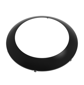 Halco 83918 - 8" Surface Mount Downlight Trim - Black - Accessory