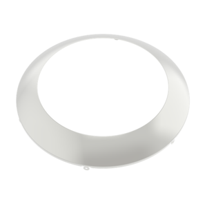 Halco 83919 - 8" Surface Downlight Trim - Brushed Nickel - Accessory