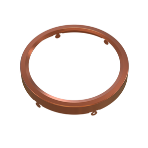 Halco 83926 - 5.5" Disk Trim - Brushed Copper Finish
