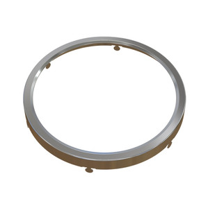 Halco 83929 - 7" Surface Mount Disk Trim - Brushed Nickel