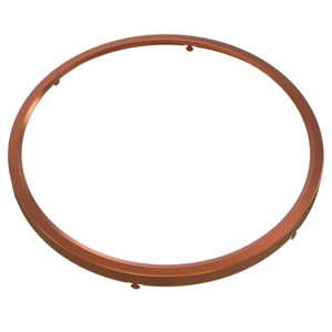Halco 83938 - 12" Surface Mount Disk Trim - Brushed Copper 