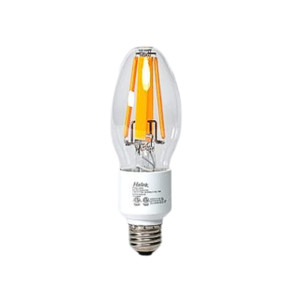 Halco 84895 - 15W LED HID Filament Lamp - 3000K - ED17 E26 Base 