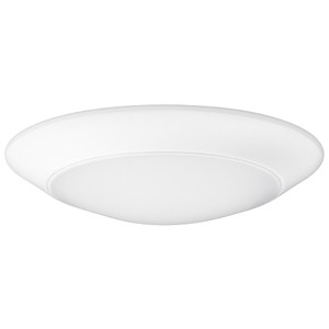 6″ Disk Surface Mount LED Downlight - Junction Box or Recessed Can - 5CCT 2700K–5000K 