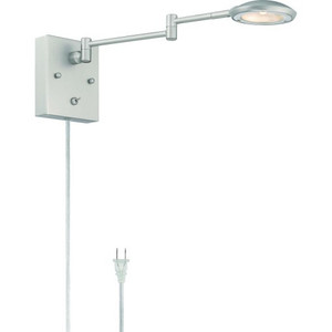 Volume V4791-63 - Matte Nickel LED Wall Sconce - 3000K - Swing Arm