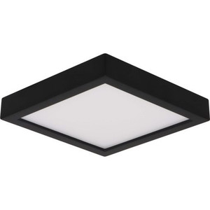 Volume V7282-5 - 6" Black Square LED Surface Mount - 3000K - Dimmable 