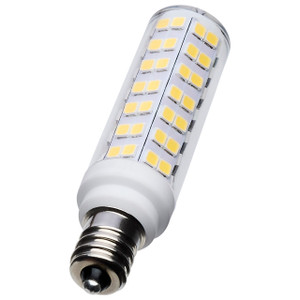 Satco S12347 - 6.5W T6 LED Bulb - 5000K - E12 Candelabra, Dimmable 