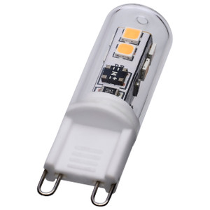 Satco S12328 - 2W T4 LED Lamp - 3000K - G9 Base, Dimmable 