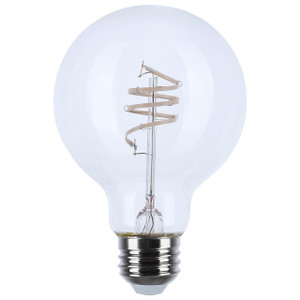 Satco S11522 - 6W G25 LED Decorative Bulb - 2700K - E26 Dimmable