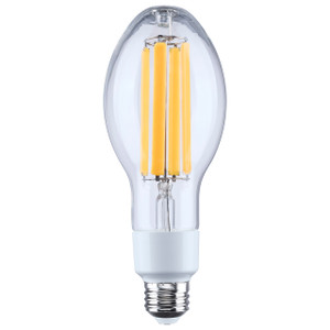 Satco S13183 - 23W/LED/HID/ED23.5/822/E26/CL - 23W ED23 LED Clear Filament Bulb - 2200K