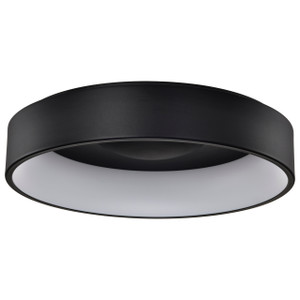 Satco 62-1454R1 - Orbit 30W LED Flush Mount - CCT Selectable - Black 