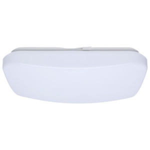Satco 62-1857 - 14in LED Cloud Flush Mount - 17W - Microwave Sensor 