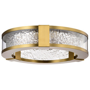 Satco 62-2012 - Darrow 13in LED Flush Mount - 3000K - 30W Dimmable 