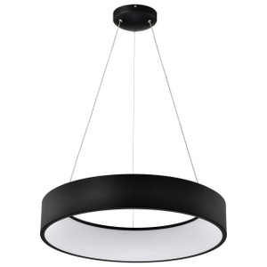Satco 62-1458R1 - Orbit 30W LED Pendant - CCT Selectable - Black 