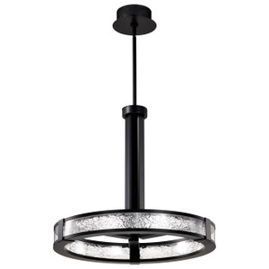Satco 62-2003 - Darrow 24 Inch LED Pendant - 3000K - Matte Black 