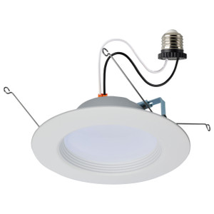 Satco S11801R1 - 9W LED Downlight Retrofit - CCT Selectable - Wet Rated 