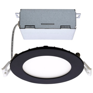 Satco S11874 - 4" LED Direct-Wire Downlight - CCT Selectable - 10W Dimmable 