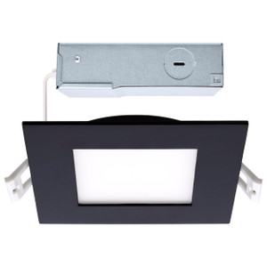 Satco S11876R1 - 4in Square LED Downlight - CCT Selectable - 10W Wet Rated 