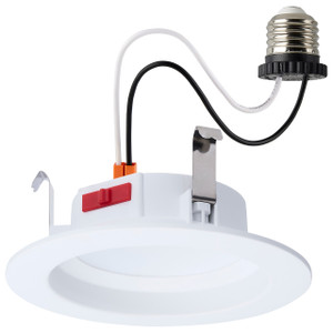 Satco S12600 - 6W LED Downlight Retrofit - CCT Selectable - 4in Dimmable 
