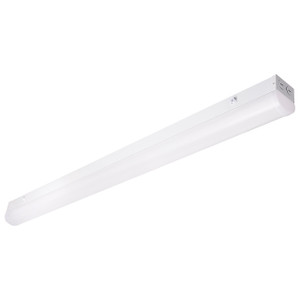 Satco 65-1701 - 4 ft LED Linear Strip Light - CCT Selectable - Microwave Sensor 