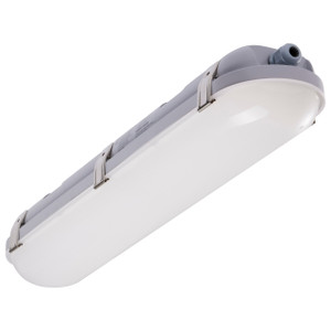Satco 65-820R1 - 2' Vapor Proof Linear Fixture - CCT Selectable - IP65 Rated 