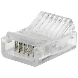 Satco 64-164 - Wire-To-Tape LED Connector - Clear - Indoor Accessory 