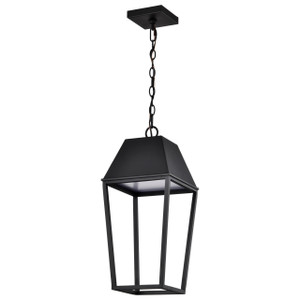 Satco 62-2314 - Colt LED Hanging Pendant - 3000K - Matte Black - 10W 