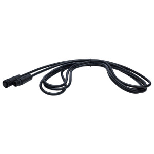 Satco 64-171 - 10' Outdoor Power Extension Cord - Black - Wet Rated 
