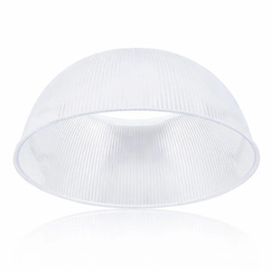 UFO12 90° Clear Prismatic Reflector – 240W LED High Bay Glare Control – Polycarbonate 
