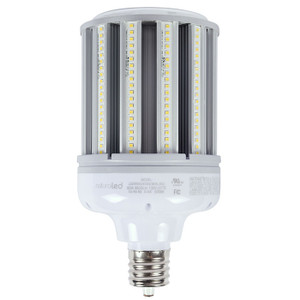NaturaLED 4520 - 80W HID Retrofit EX39 Corn Lamp - 5000K - IP65 Rated 